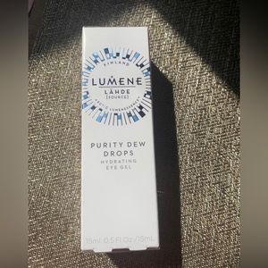 Lumene Purity Dew Drops Eye Gel NEW IN BOX